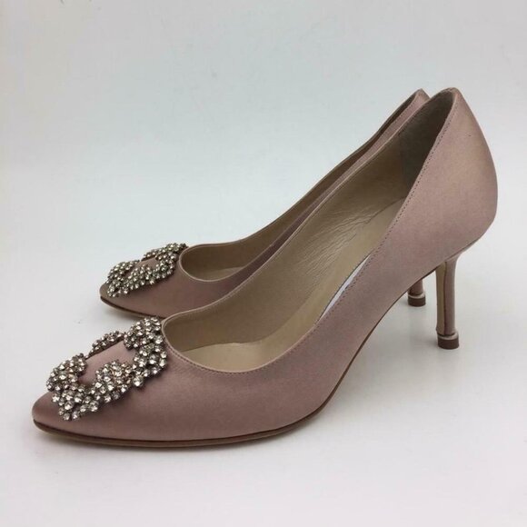 MANOLO BLAHNIK Hangisi Pump sz 6.5 - Picture 5 of 13